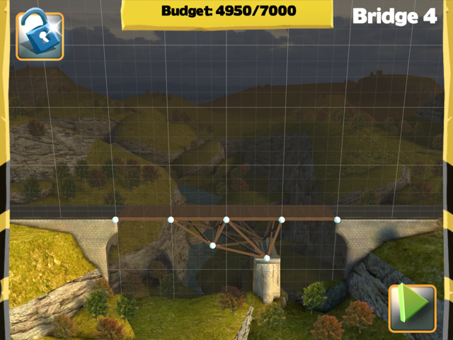 Picture of Bridge Constructor Walkthrough - Westlands - Bridge 4 Imagen Bridge Constructor Tutorial - Westlands - Puente 4